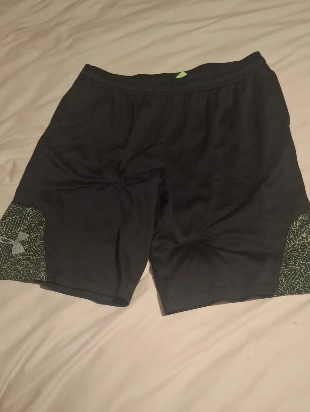 Boys Under Armour Black Athletic Shorts